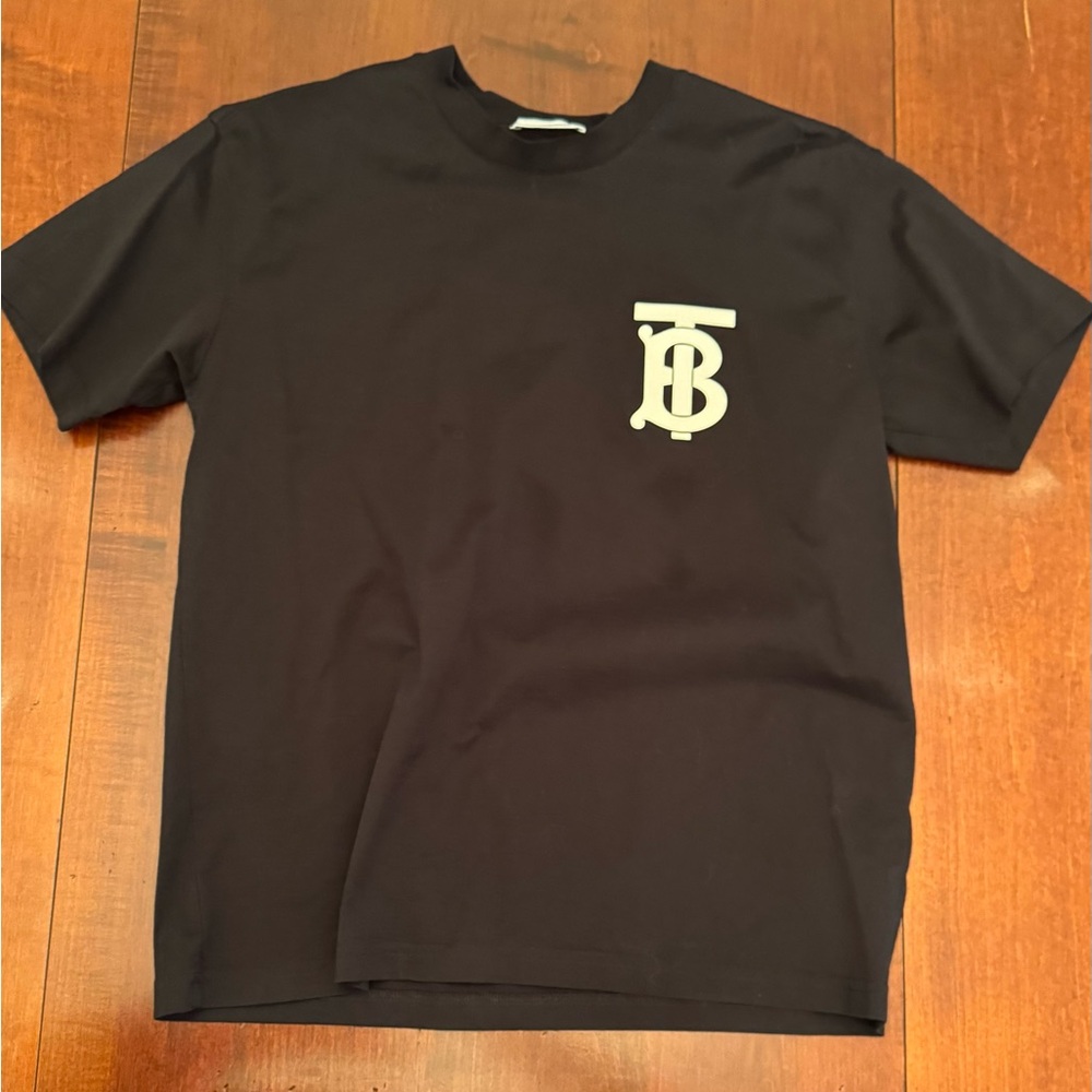 Burberry Black Short Sleeve Tee - Picture 3 of 6